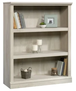 Sauder Engineered Wood 3 Shelf Bookcase In Chalked Chestnut Finish -Palace-shop 7e41fa760e7c334f 5722 w800 h800 b1 p0