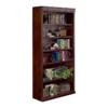 Martin Furniture Huntington Club 6-Shelf Wood Bookcase In Vibrant Cherry