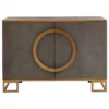 Mandalay Home Furnishings, Inc. Atlanta Chest, Faux Shagreen