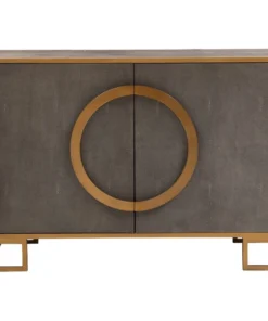 Mandalay Home Furnishings, Inc. Atlanta Chest, Faux Shagreen