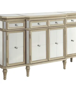 Coast To Coast Imports, LLC 3-Drawer 4-Door Credenza