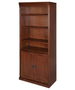 Martin Furniture Huntington Oxford Library Bookcase (Burnish) -Palace-shop 82d15d690261e006 1738 w800 h800 b1 p0