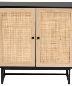 Baxton Studio Declan Brown Wood And Natural Rattan 2-Door Storage Cabinet 7 Baxton Studio Declan Brown Wood And Natural Rattan 2-Door Storage Cabinet -Palace-shop 83a1ec9f03ad3843 2921 w800 h800 b1 p0
