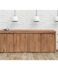 Chic Teak Inc. Recycled Teak Wood Solo Buffet, 4 Doors -Palace-shop 8501cd410bec61c7 0414 w800 h800 b0 p0