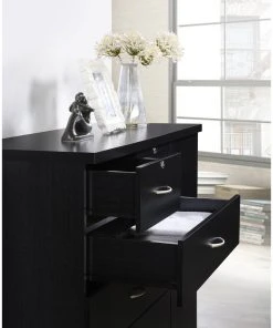 Hodedah Import Inc. Hodedah 7 Drawer Chest In Black 8 Hodedah Import Inc. Hodedah 7 Drawer Chest In Black -Palace-shop 8571246809a9cb40 9847 w800 h800 b0 p0