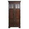 Beaumont Lane Tall Cabinet In Rustic Cherry
