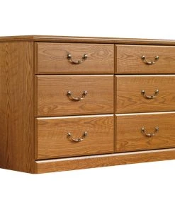Sauder Orchard Hills Dresser In Carolina Oak Finish
