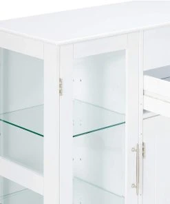 Pilaster Designs Elias Kitchen Storage Sideboard Buffet Cabinet With Glass Doors, Drawers 12 Pilaster Designs Elias Kitchen Storage Sideboard Buffet Cabinet With Glass Doors, Drawers -Palace-shop 87f1f1400df698c4 6016 w800 h800 b0 p0 1 1