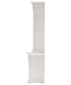 NovaSolo Furniture NovaSolo Provence Storage Cabinet With Hutch In Pure White 8 NovaSolo Furniture NovaSolo Provence Storage Cabinet With Hutch In Pure White -Palace-shop 88a1be600c1934b1 7483 w800 h800 b1 p0