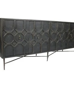 Moti Aliso Samara 4 Door Sideboard, Recycled Pine On Iron Base -Palace-shop 8aa1a9cc09e8f0fc 2015 w800 h800 b1 p0
