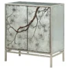 Coast To Coast Imports, LLC Silvermist Winter Forest 2-Door Cabinet