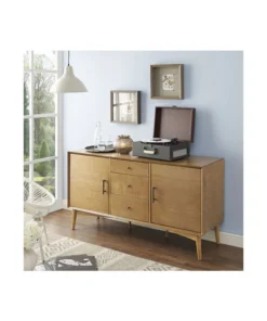 Crosley Landon 3 Drawer Sideboard In Acorn -Palace-shop 8c41b5080109bdf2 8630 w800 h800 b0 p0