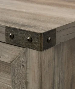 Walker Edison 30" Farmhouse Barn Door Accent Cabinet, Gray Wash -Palace-shop 90c190a00009e709 1091 w800 h800 b0 p0