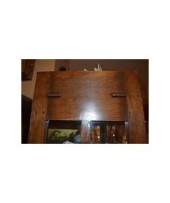 Crafters And Weavers Arts And Crafts Mission Solid Oak China Cabinet -Palace-shop 9121bafa054be189 0350 w800 h800 b0 p0