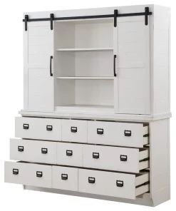 Acme Furniture ACME Renske Hutch And Buffet, Antique White -Palace-shop 914152d70c48f5b4 0139 w800 h800 b1 p0