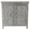 Brimfield & May Farmhouse Gray Wood Cabinet 22670