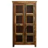 Moti Beach Almirah Cabinet With Glass Doors
