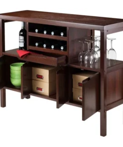 Winsome Diego Wine Rack Buffet Table In Walnut -Palace-shop 9501d0370f9a0323 4983 w800 h800 b1 p0