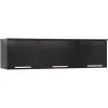 Prepac Furniture Coal Harbor Wall Mounted Hutch - Black