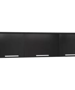 Prepac Furniture Coal Harbor Wall Mounted Hutch - Black