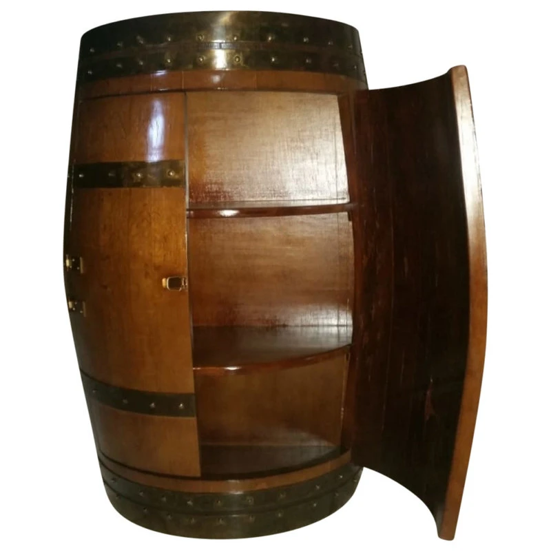 Master Garden Products Original Barrel Cabinet, Original Stain, 26"x18"x35" 2 Master Garden Products Original Barrel Cabinet, Original Stain, 26"x18"x35" - Image 2