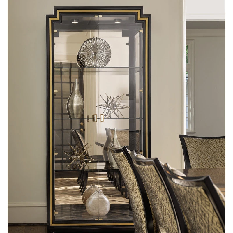 Maitland-Smith Lyric Display Cabinet 2 Maitland-Smith Lyric Display Cabinet - Image 2