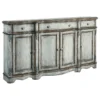 HomeFare Vintage Distressed Credenza