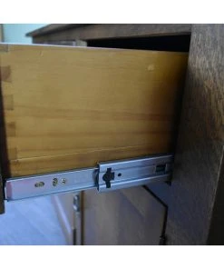 Crafters And Weavers Mission Solid Oak 3 Drawer 3 Door Sideboard - Walnut (AW) -Palace-shop 9ba1e9490db88f1a 7008 w800 h800 b0 p0