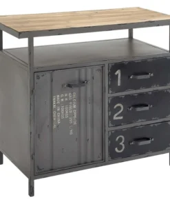 Brimfield & May Industrial Gray Metal Cabinet 55562 -Palace-shop 9be143ea0197e769 6901 w800 h800 b1 p0