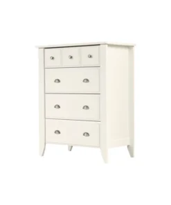 Sauder Shoal Creek 4 Drawer Chest In Soft White 5 Sauder Shoal Creek 4 Drawer Chest In Soft White -Palace-shop 9c31de490f6ad3be 2403 w800 h800 b1 p0