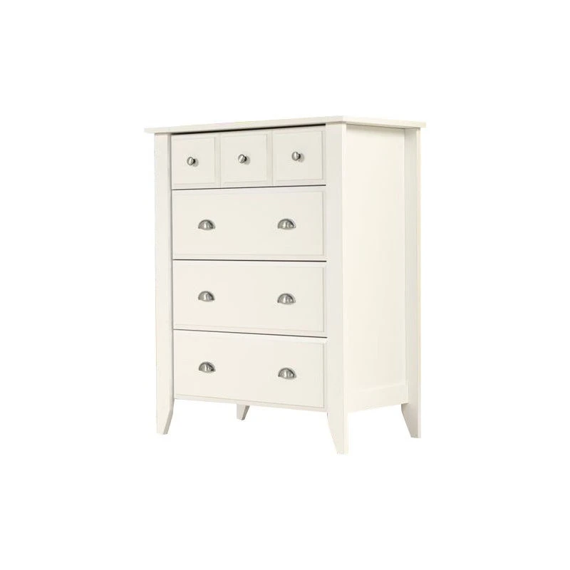 Sauder Shoal Creek 4 Drawer Chest In Soft White 3 Sauder Shoal Creek 4 Drawer Chest In Soft White - Image 3