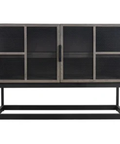 Mandalay Home Furnishings, Inc. Brisbane 2-Door Cabinet Gray Oak