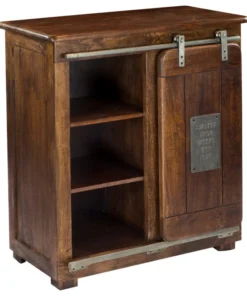 Coast To Coast Imports, LLC Warm Brown Mango 4 Drawer 1 Door Cabinet -Palace-shop 9d4173130e9e216b 6398 w800 h800 b1 p0