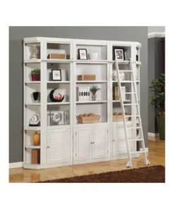 Parker House, Boca Library Wall Bookcase, Cottage White 4 Parker House, Boca Library Wall Bookcase, Cottage White -Palace-shop 9d71159b051d71c5 0294 w800 h800 b0 p0