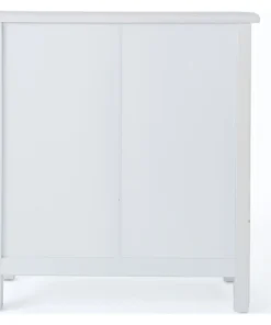 GDFStudio GDF Studio Aliana Shabby Painted Accent Cabinet, Distressed White/Brown -Palace-shop 9f913b1001e524ba 7434 w800 h800 b1 p0