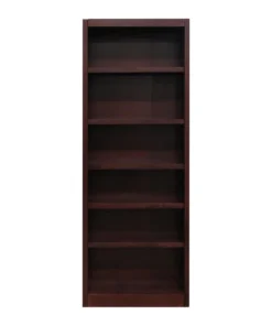Concepts In Wood Traditional 84" Tall 6-Shelf Wood Bookcase In Cherry -Palace-shop a22100440fe42b65 8135 w800 h800 b1 p0