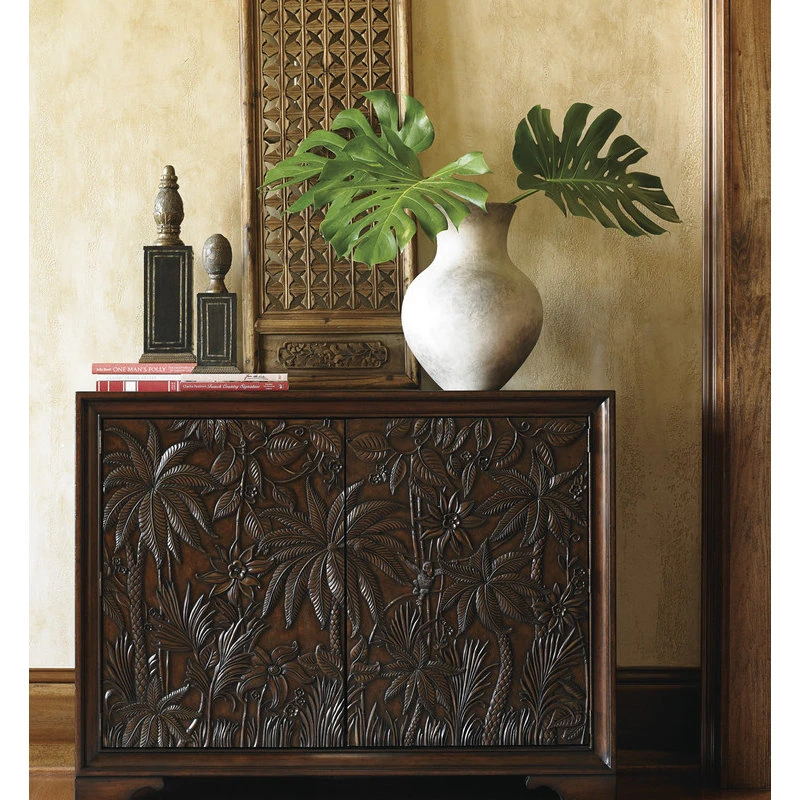Tommy Bahama Home Balboa Carved Door Chest 5 Tommy Bahama Home Balboa Carved Door Chest - Image 5