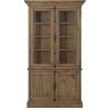 Magnussen Home Furnishings Magnussen Willoughby China Cabinet In Weathered Barley