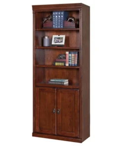 Martin Furniture Huntington Oxford Library Bookcase (Burnish)