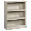Sauder Engineered Wood 3 Shelf Bookcase In Chalked Chestnut Finish