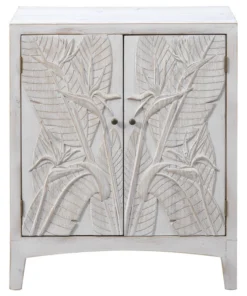 Coast To Coast Imports, LLC Tropics White Wash 2 Door Cabinet -Palace-shop a931c3fa0e9e2aeb 6477 w800 h800 b1 p0