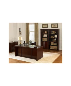 Martin Furniture Huntington Club 6-Shelf Wood Bookcase In Vibrant Cherry -Palace-shop aad1917002c72914 1521 w800 h800 b0 p0