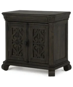Magnussen Home Furnishings Magnussen Bellamy Traditional Peppercorn Bachelor Door Chest