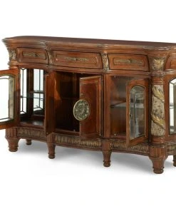 Michael Amini Villa Valencia Sideboard, Classic Chestnut -Palace-shop ade1a26702602fe9 2566 w800 h800 b1 p0