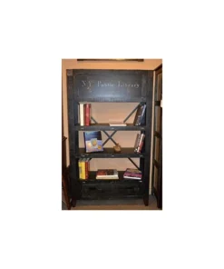 Crafters And Weavers City Solid Wood Graffiti Bookshelf -Palace-shop ae813a0a054a647f 8671 w800 h800 b0 p0