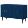 Inspired Home Nohea Sideboard, 2 Doors, Navy