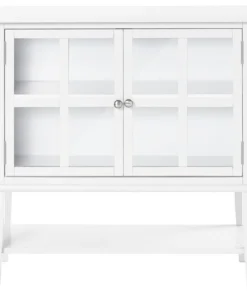 A Design Studio Primrose 2 Door Storage Cabinet, White 9 A Design Studio Primrose 2 Door Storage Cabinet, White -Palace-shop b53186100babb40e 4821 w800 h800 b1 p0