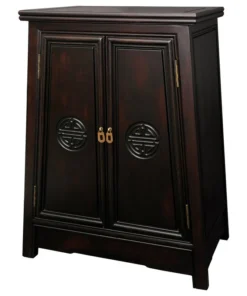 Oriental Furniture Rosewood Long Life Cabinet