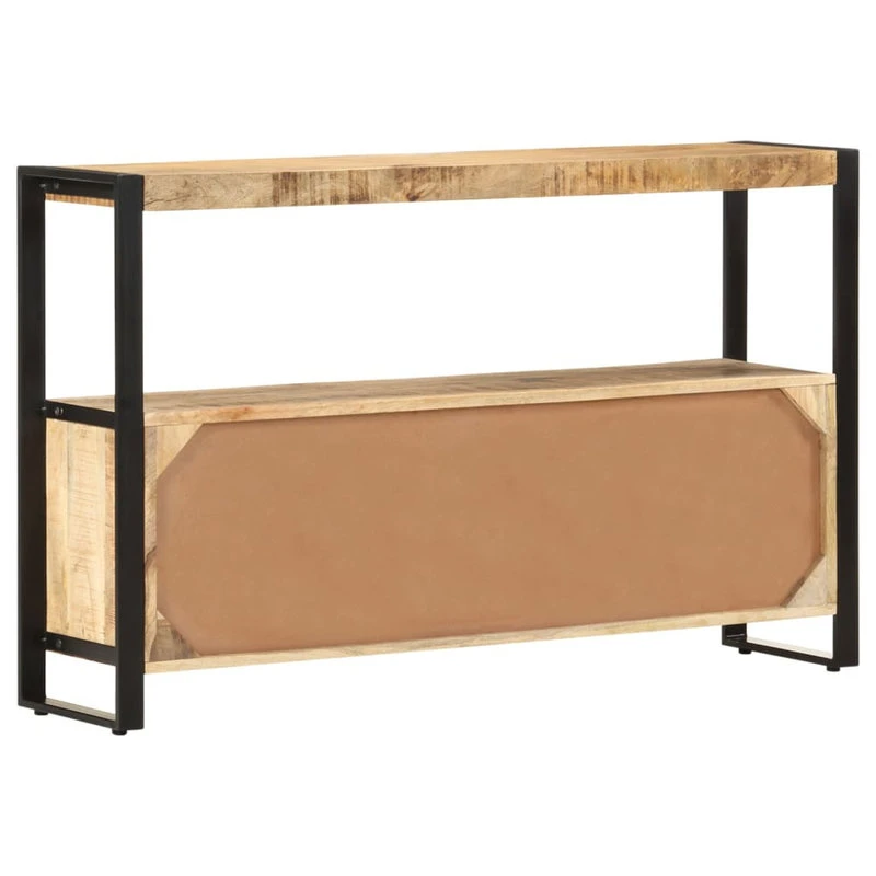 Vida XL International B.V. VidaXL Solid Mango Wood Side Cabinet Sideboard Storage Stand End Table Buffet 4 Vida XL International B.V. VidaXL Solid Mango Wood Side Cabinet Sideboard Storage Stand End Table Buffet - Image 4