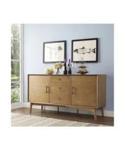 Crosley Landon 3 Drawer Sideboard In Acorn -Palace-shop b6e15e860109bdf1 8630 w800 h800 b0 p0